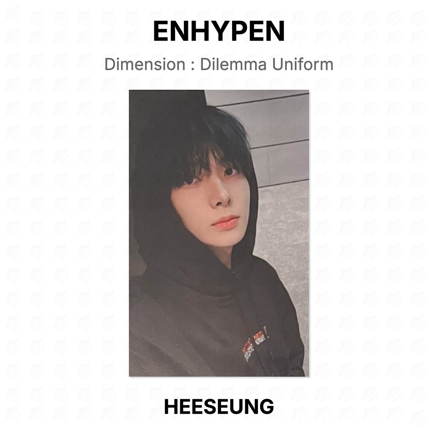 ENHYPEN Dimension : Dilemma Uniform Official Photocard