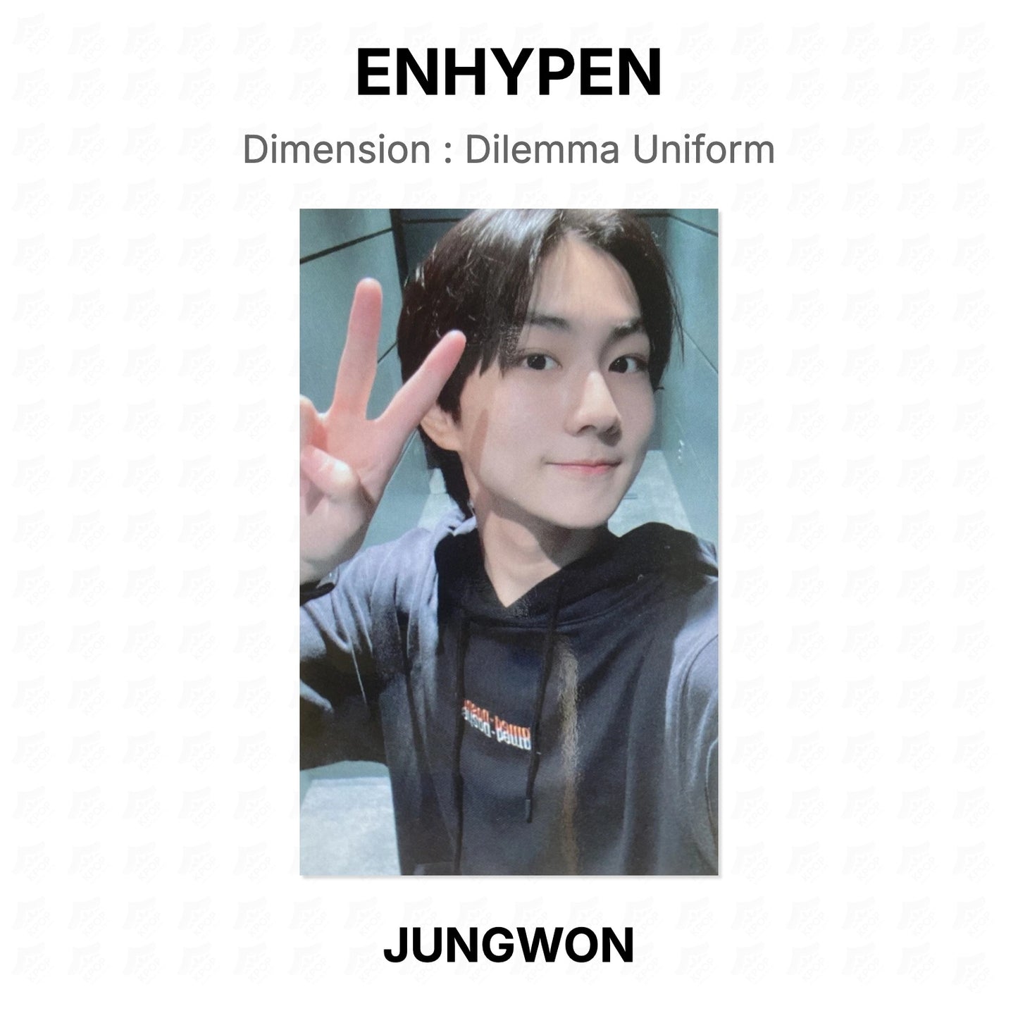 ENHYPEN Dimension : Dilemma Uniform Official Photocard