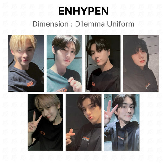 ENHYPEN Dimension : Dilemma Uniform Official Photocard