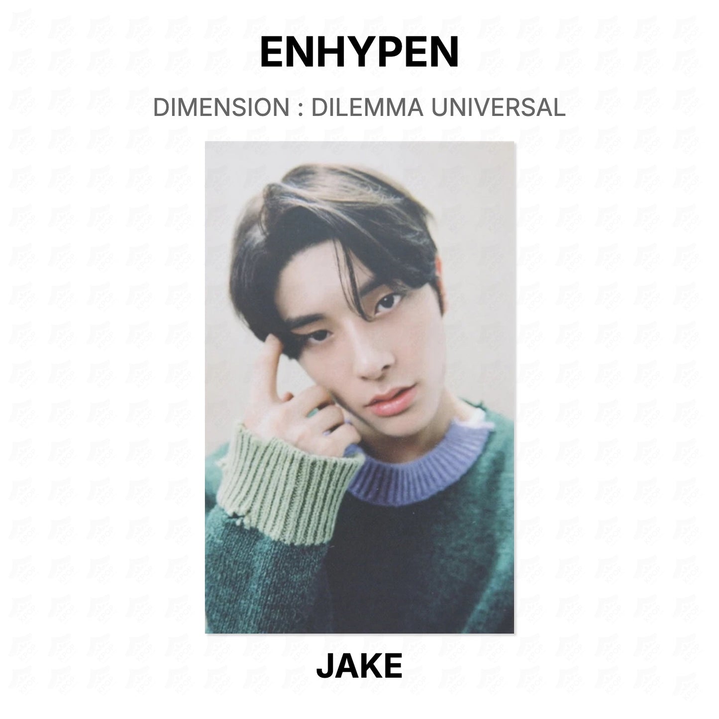 ENHYPEN DIMENSION : DILEMMA UNIVERSAL Official Photocard