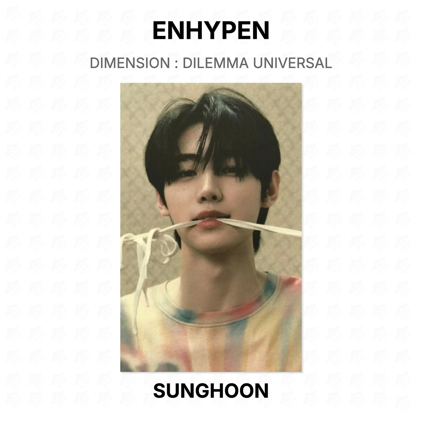 ENHYPEN DIMENSION : DILEMMA UNIVERSAL Official Photocard