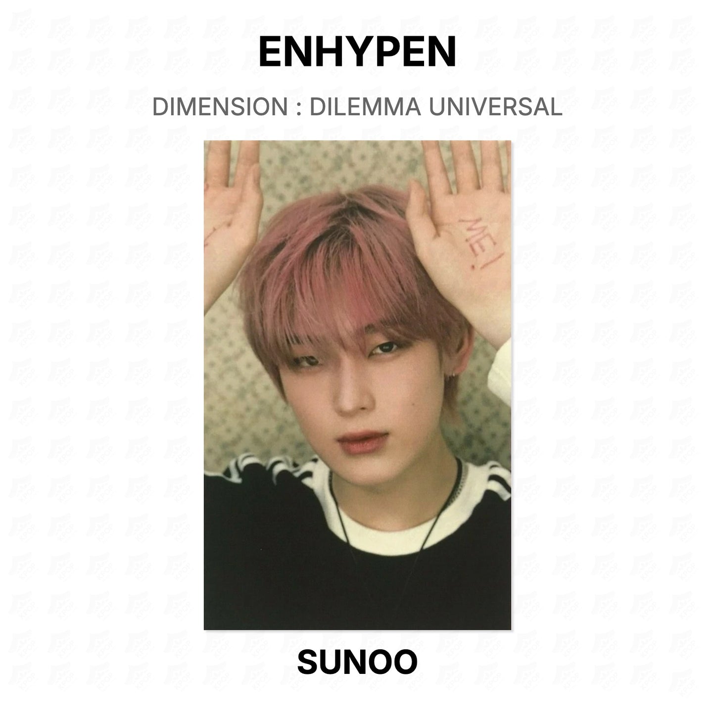 ENHYPEN DIMENSION : DILEMMA UNIVERSAL Official Photocard