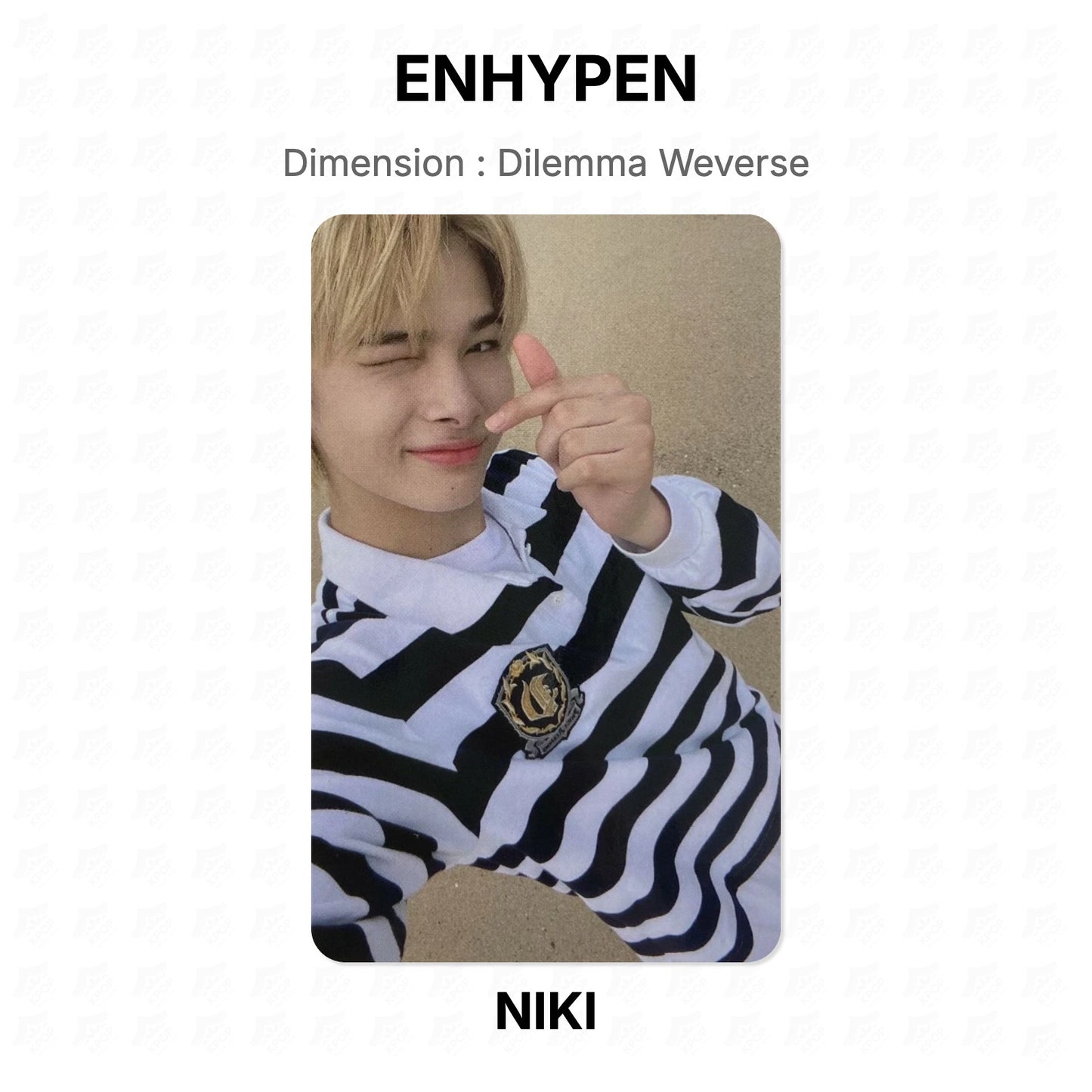 ENHYPEN Dimension : Dilemma Weverse Official Photocard