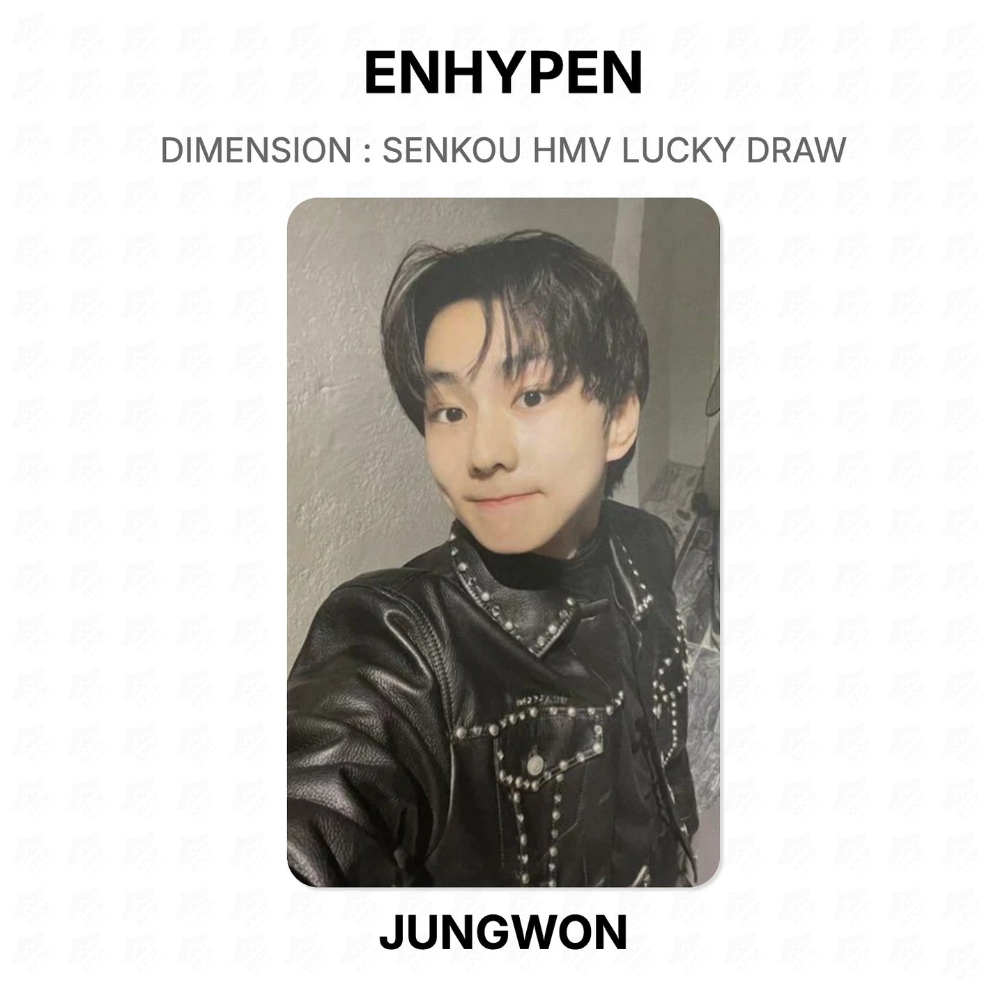 ENHYPEN DIMENSION : SENKOU HMV LUCKY DRAW Official Photocard