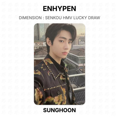 ENHYPEN DIMENSION : SENKOU HMV LUCKY DRAW Official Photocard