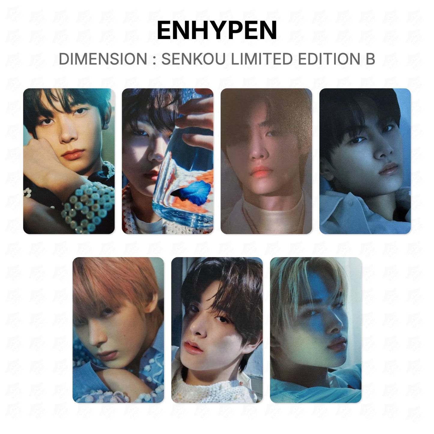 ENHYPEN DIMENSION : SENKOU LIMITED EDITION B Official Photocard