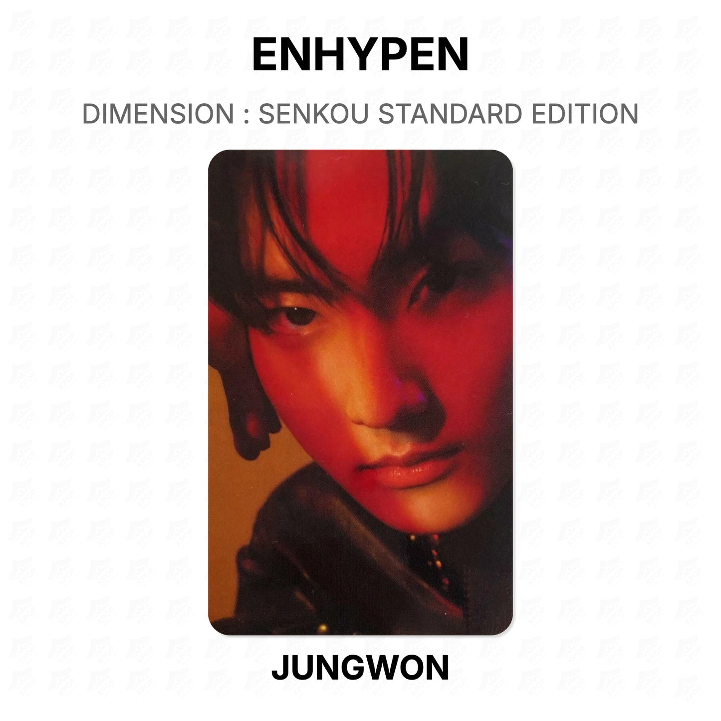 ENHYPEN DIMENSION : SENKOU STANDARD EDITION Official Photocard