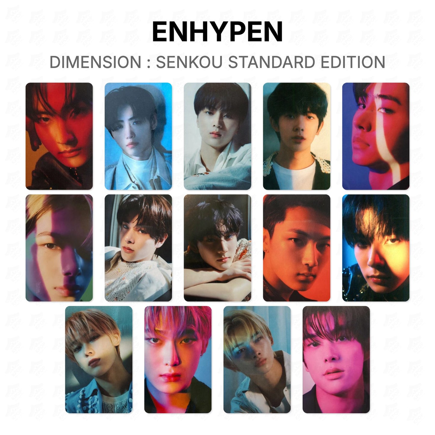 ENHYPEN DIMENSION : SENKOU STANDARD EDITION Official Photocard