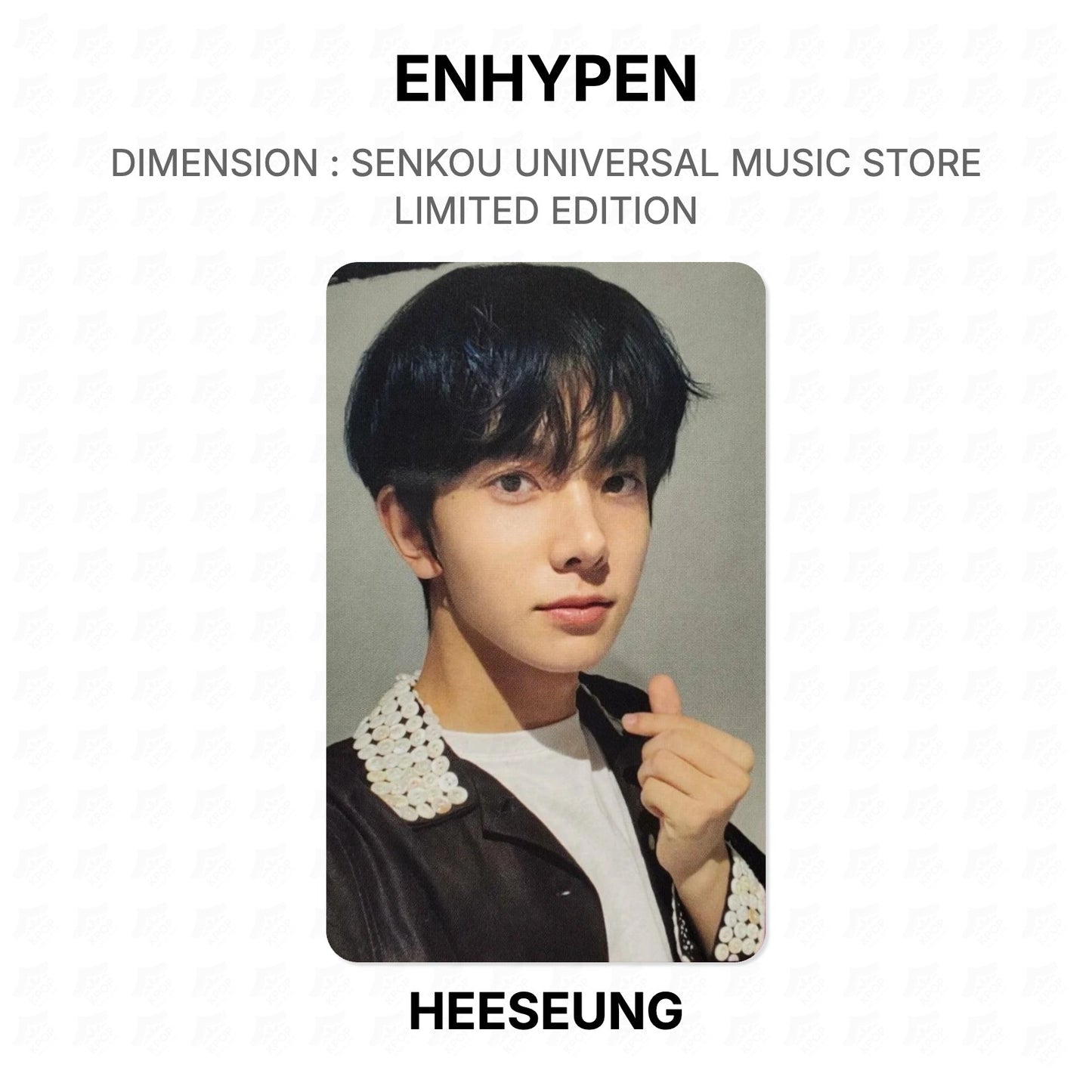ENHYPEN DIMENSION : SENKOU UNIVERSAL MUSIC STORE LIMITED EDITION Official Photocard