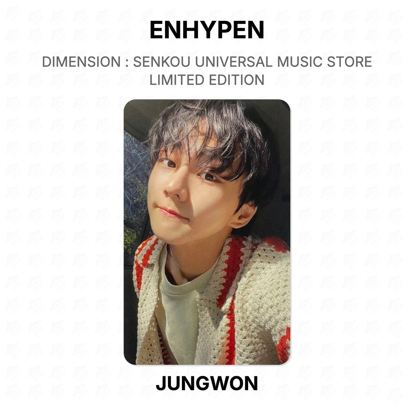 ENHYPEN DIMENSION : SENKOU UNIVERSAL MUSIC STORE LIMITED EDITION Official Photocard