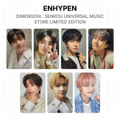 ENHYPEN DIMENSION : SENKOU UNIVERSAL MUSIC STORE LIMITED EDITION Official Photocard