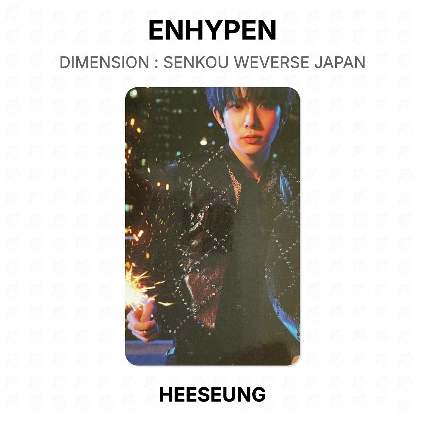 ENHYPEN DIMENSION : SENKOU WEVERSE JAPAN Official Photocard