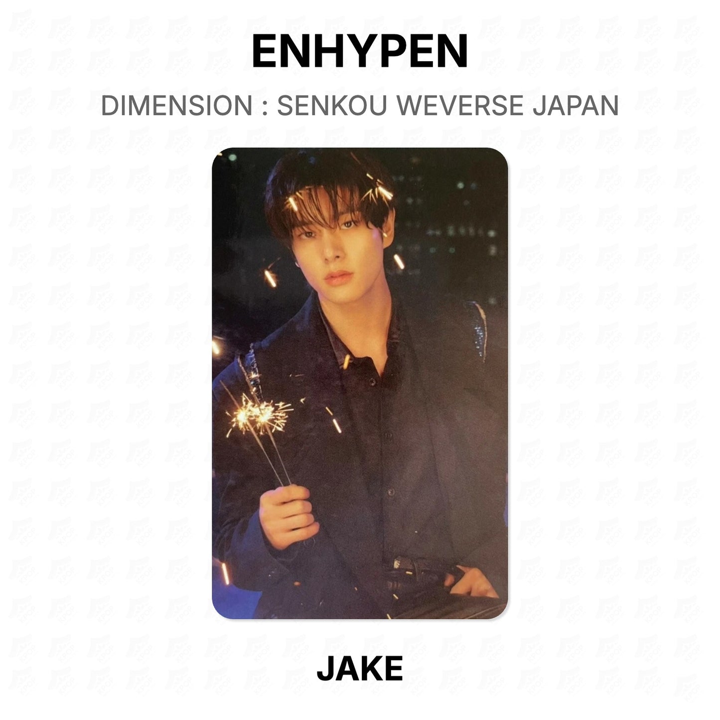 ENHYPEN DIMENSION : SENKOU WEVERSE JAPAN Official Photocard