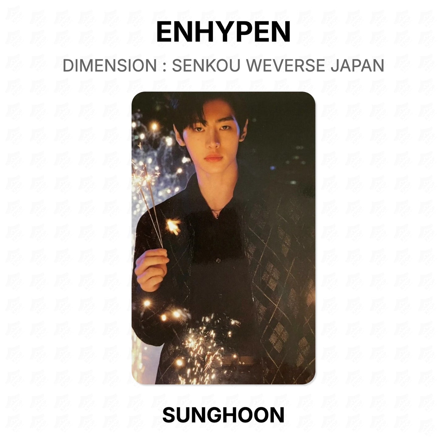 ENHYPEN DIMENSION : SENKOU WEVERSE JAPAN Official Photocard