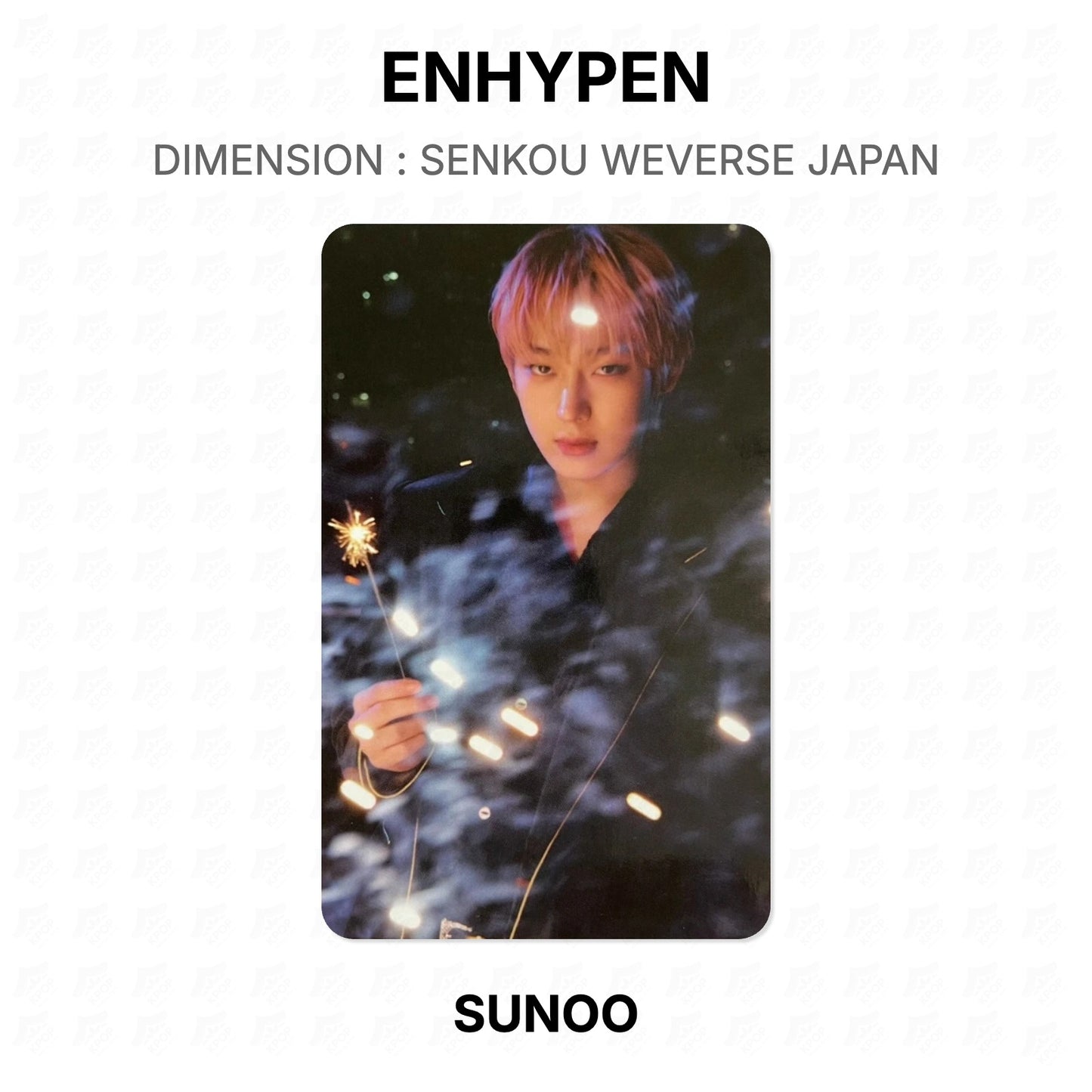 ENHYPEN DIMENSION : SENKOU WEVERSE JAPAN Official Photocard