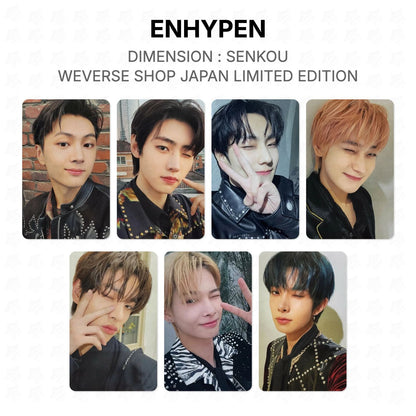 ENHYPEN DIMENSION : SENKOU WEVERSE SHOP JAPAN LIMITED EDITION Official Photocard