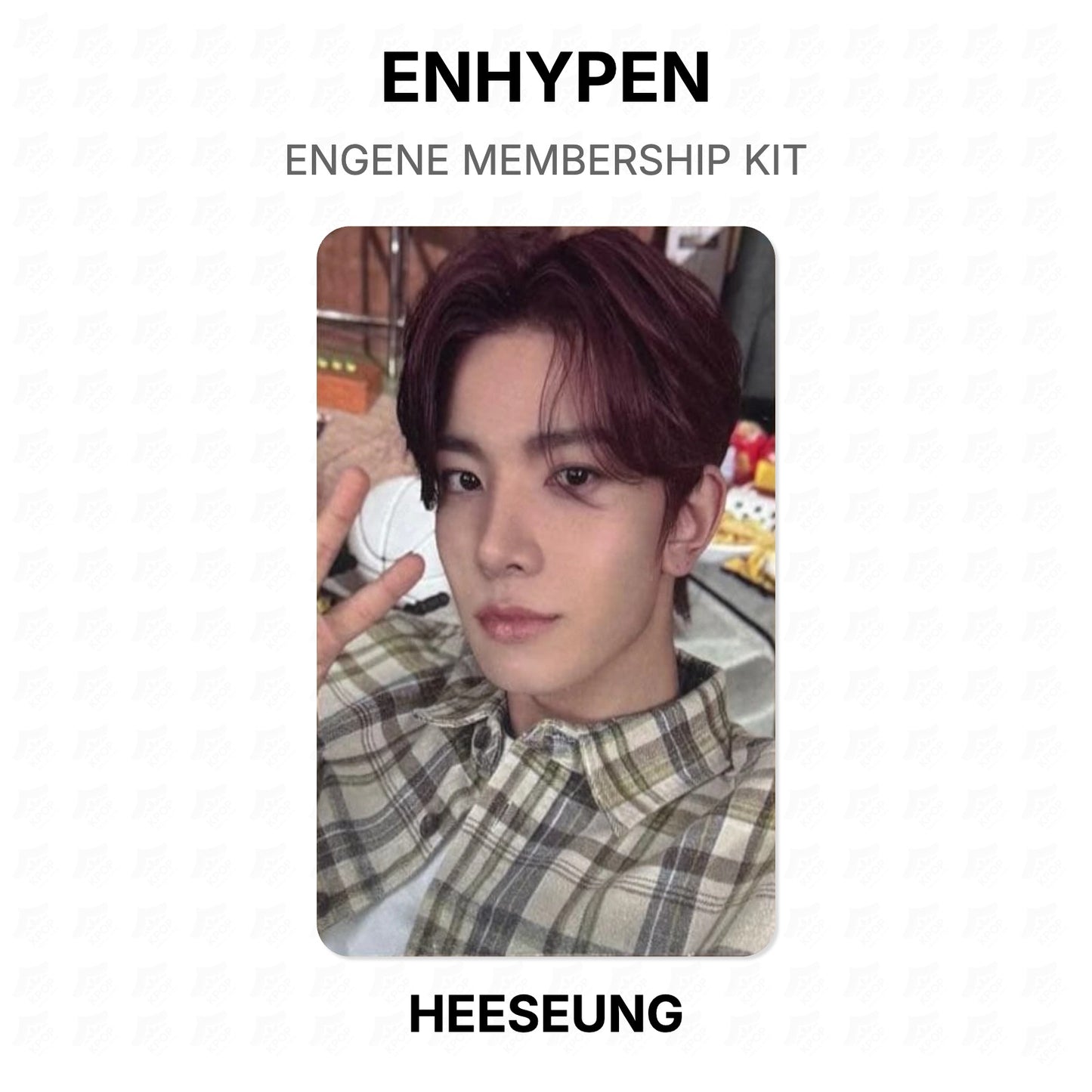 ENHYPEN Engene Membership Kit Official Photocard