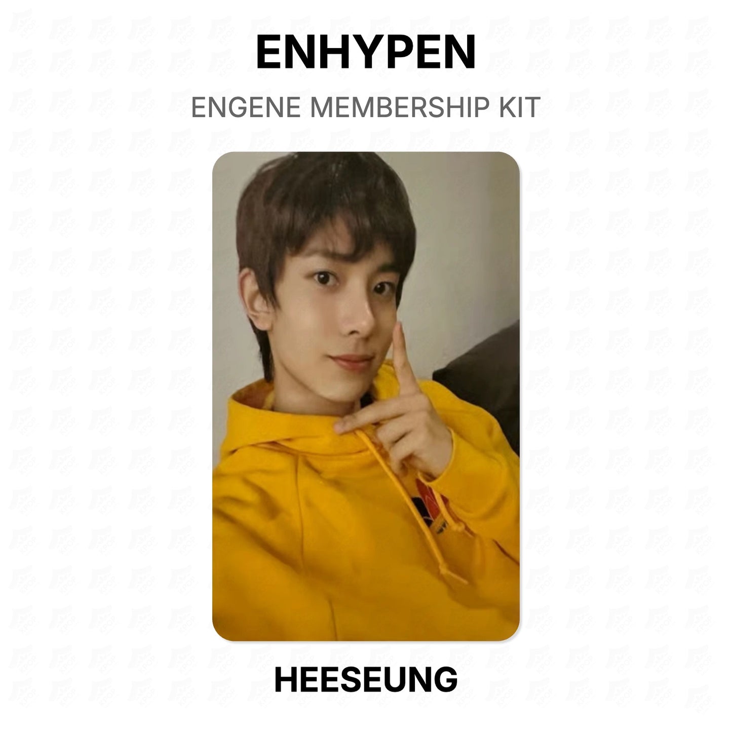 ENHYPEN Engene Membership Kit Official Photocard