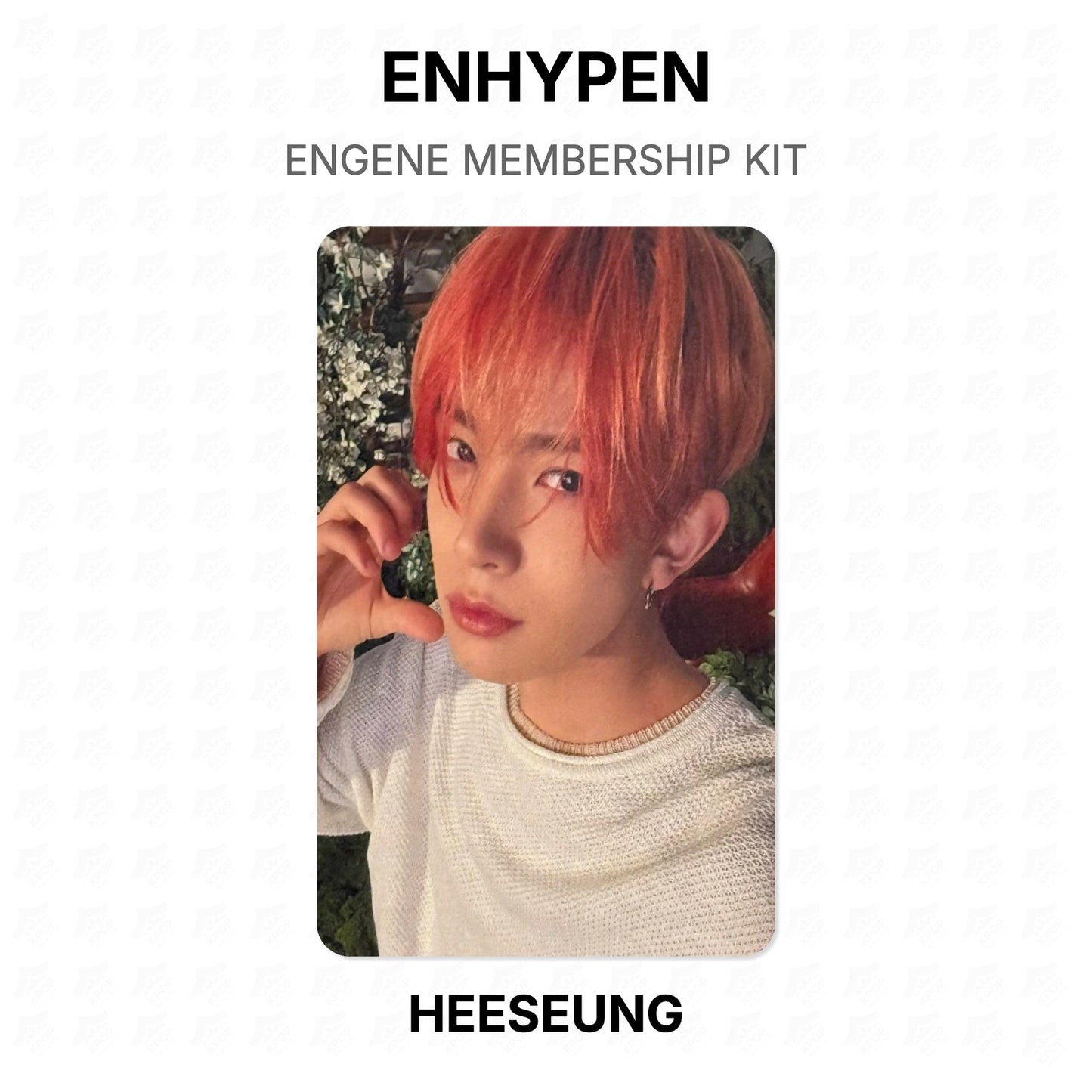 ENHYPEN Engene Membership Kit Official Photocard