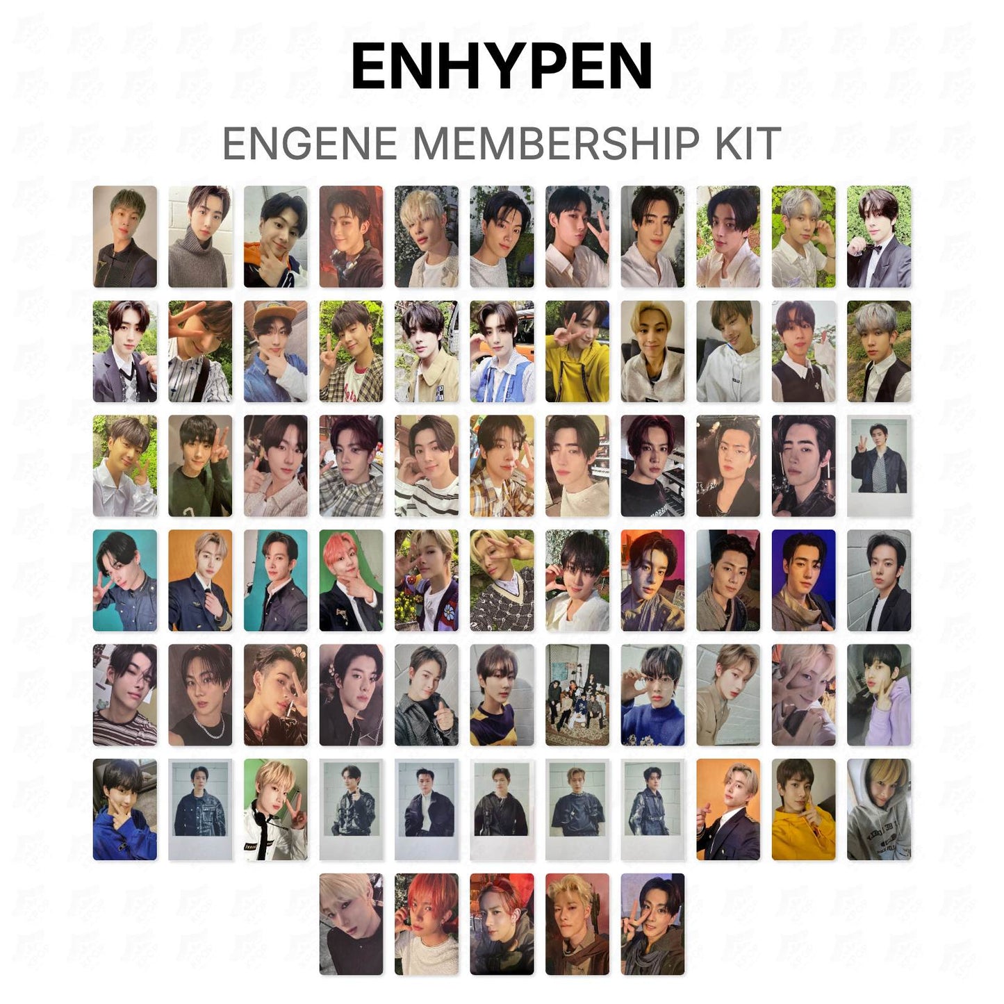 ENHYPEN Engene Membership Kit Official Photocard