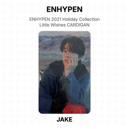 ENHYPEN 2021 Holiday Collection Little Wishes CARDIGAN Official Photocard