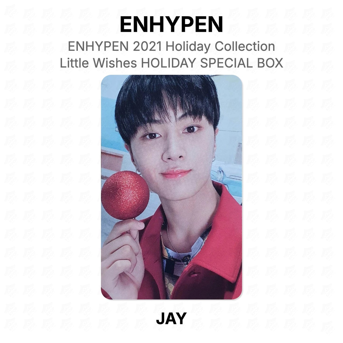 ENHYPEN ENHYPEN 2021 Holiday Collection : Little Wishes HOLIDAY SPECIAL BOX Official Photocard