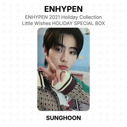 ENHYPEN ENHYPEN 2021 Holiday Collection : Little Wishes HOLIDAY SPECIAL BOX Official Photocard
