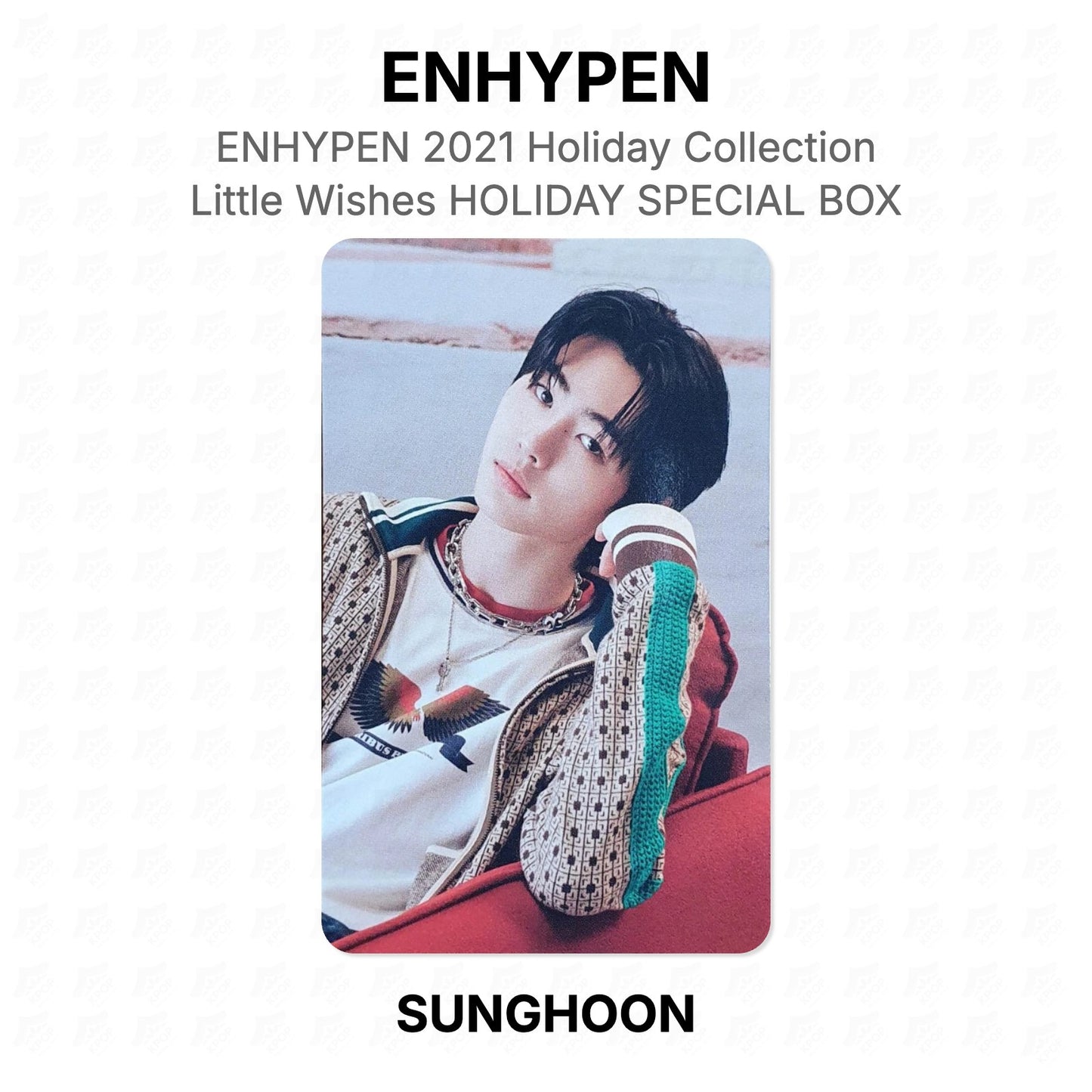ENHYPEN ENHYPEN 2021 Holiday Collection : Little Wishes HOLIDAY SPECIAL BOX Official Photocard
