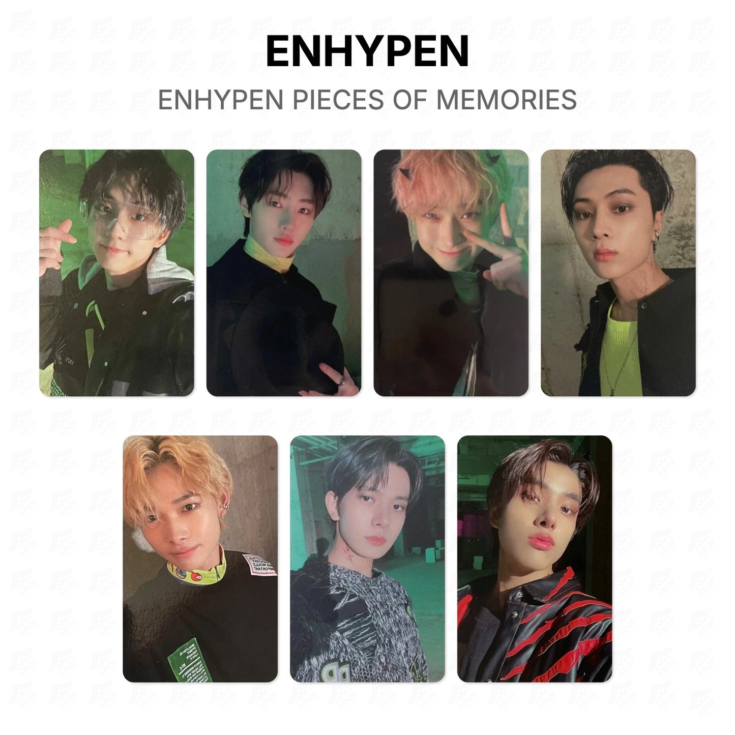 ENHYPEN PIECES OF MEMORIES Official Photocard