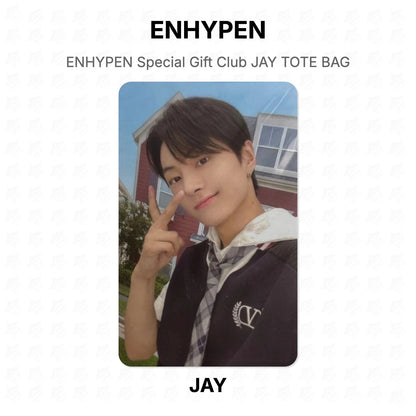 ENHYPEN Special Gift Club JAY TOTE BAG Official Photocard