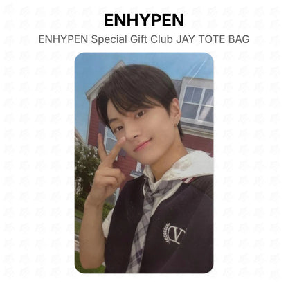 ENHYPEN Special Gift Club JAY TOTE BAG Official Photocard