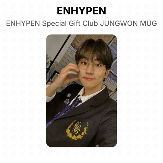 ENHYPEN ENHYPEN Special Gift Club JUNGWON MUG Official Photocard
