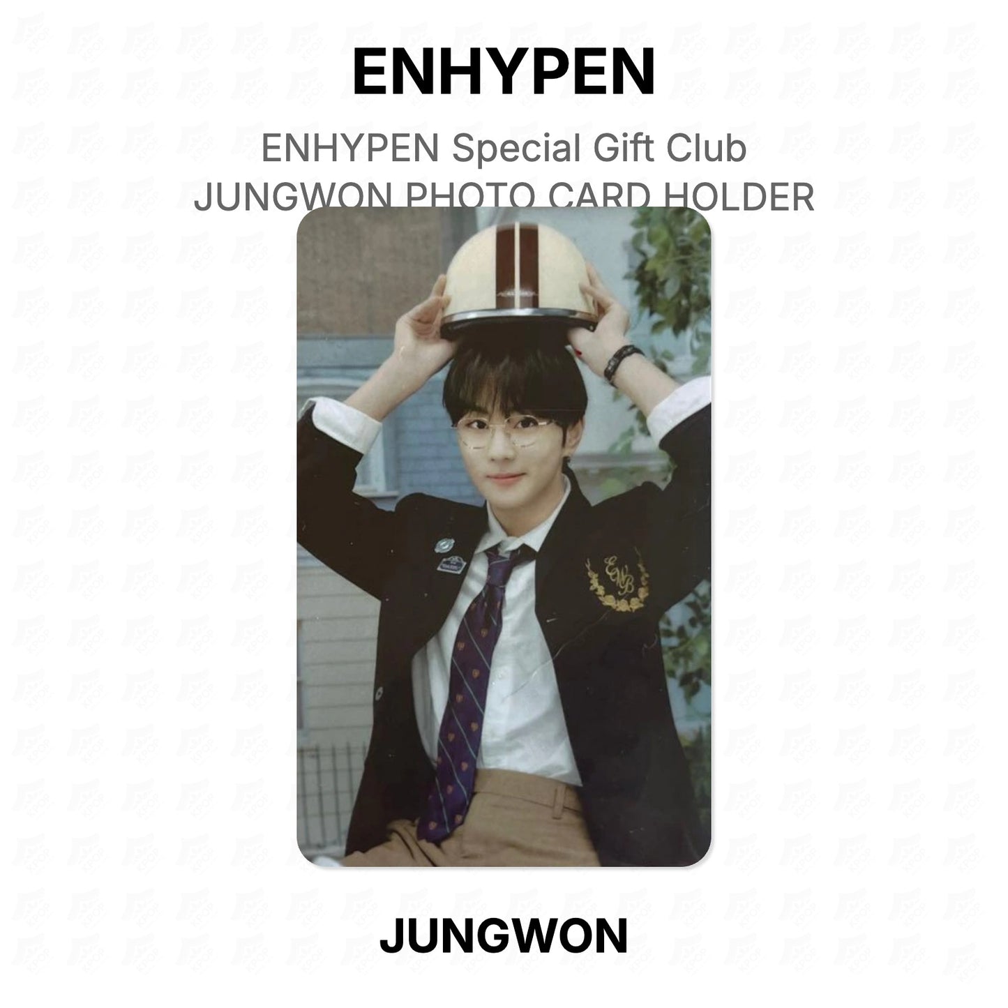 ENHYPEN ENHYPEN Special Gift Club JUNGWON PHOTO CARD HOLDER Official Photocard