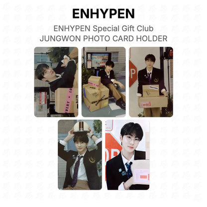 ENHYPEN ENHYPEN Special Gift Club JUNGWON PHOTO CARD HOLDER Official Photocard