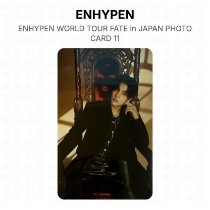 ENHYPEN WORLD TOUR FATE in JAPAN PHOTO CARD 11 Official Photocard