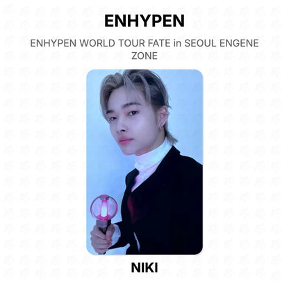 ENHYPEN WORLD TOUR FATE in SEOUL ENGENE ZONE Official Photocard