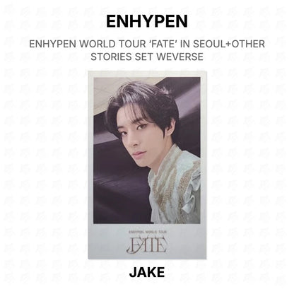 ENHYPEN WORLD TOUR ‘FATE’ IN SEOUL+OTHER STORIES SET WEVERSE Official Photocard