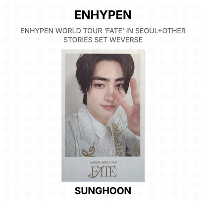 ENHYPEN WORLD TOUR ‘FATE’ IN SEOUL+OTHER STORIES SET WEVERSE Official Photocard