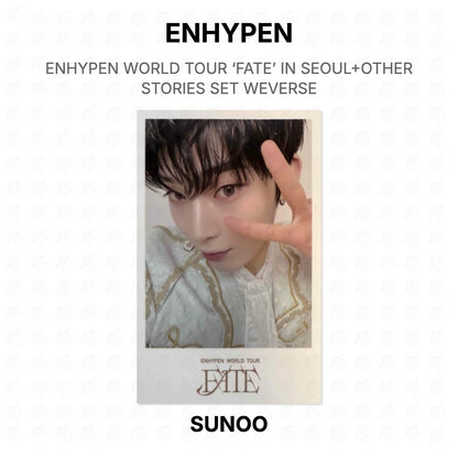 ENHYPEN WORLD TOUR ‘FATE’ IN SEOUL+OTHER STORIES SET WEVERSE Official Photocard