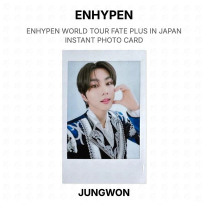 ENHYPEN WORLD TOUR FATE PLUS IN JAPAN INSTANT PHOTO CARD Official Photocard