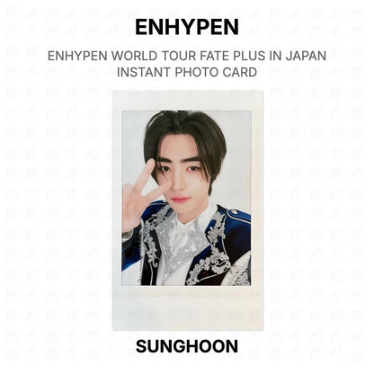 ENHYPEN WORLD TOUR FATE PLUS IN JAPAN INSTANT PHOTO CARD Official Photocard