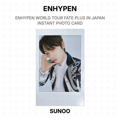 ENHYPEN WORLD TOUR FATE PLUS IN JAPAN INSTANT PHOTO CARD Official Photocard