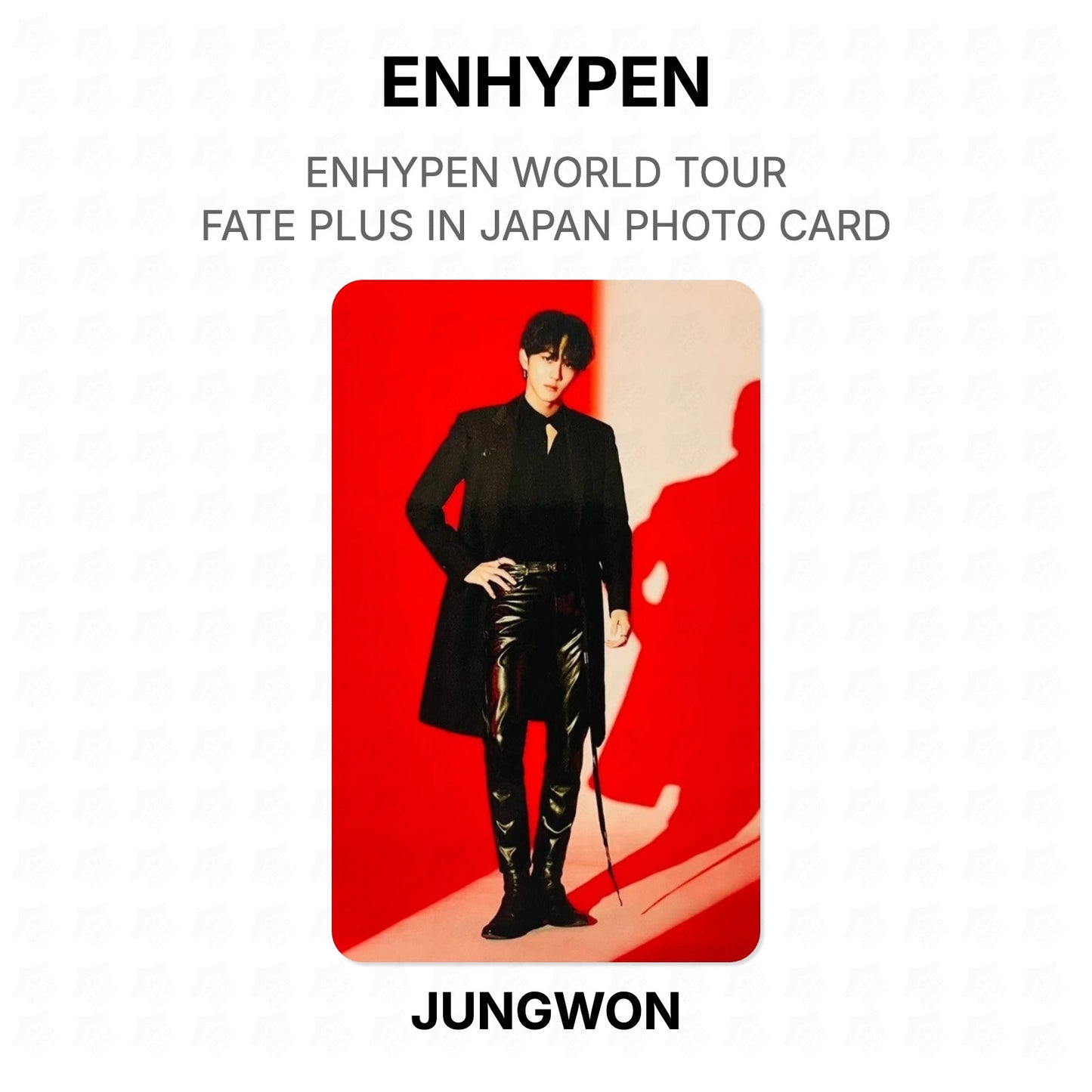 ENHYPEN WORLD TOUR FATE PLUS IN JAPAN PHOTO CARD Official Photocard
