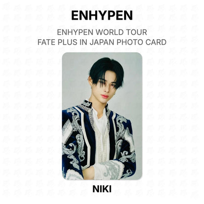 ENHYPEN WORLD TOUR FATE PLUS IN JAPAN PHOTO CARD Official Photocard