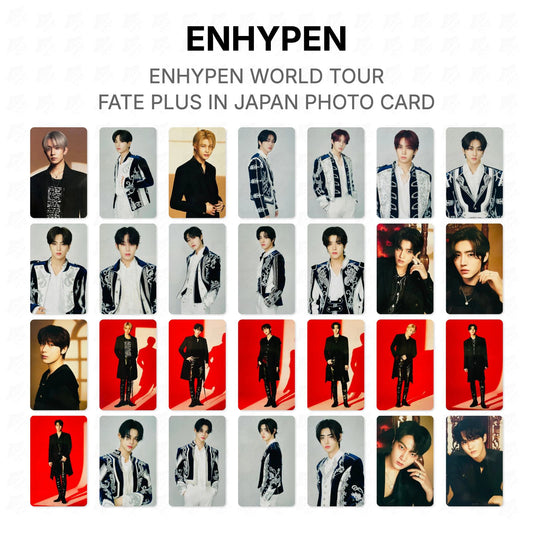 ENHYPEN WORLD TOUR FATE PLUS IN JAPAN PHOTO CARD Official Photocard