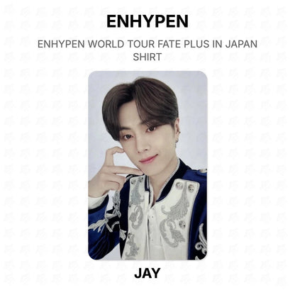 ENHYPEN WORLD TOUR FATE PLUS IN JAPAN SHIRT Official Photocard