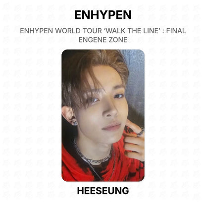 ENHYPEN WORLD TOUR ‘WALK THE LINE’ : FINAL ENGENE ZONE Official Photocard