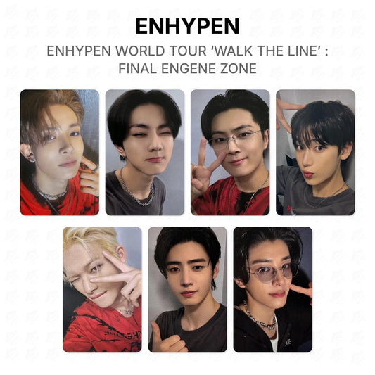 ENHYPEN WORLD TOUR ‘WALK THE LINE’ : FINAL ENGENE ZONE Official Photocard