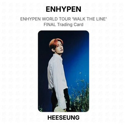 ENHYPEN WORLD TOUR ‘WALK THE LINE’ FINAL Trading Card Official Photocard