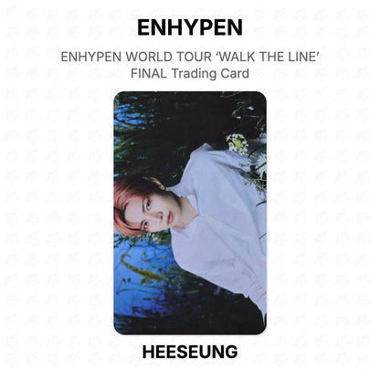 ENHYPEN WORLD TOUR ‘WALK THE LINE’ FINAL Trading Card Official Photocard